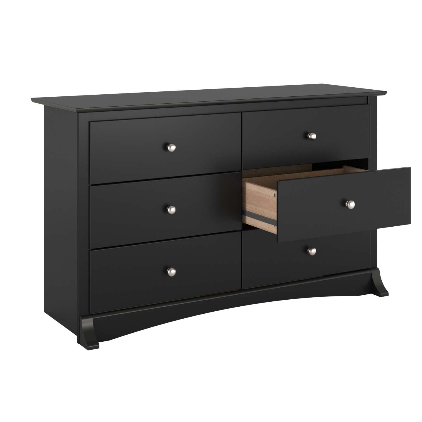 Jade Kids 6-Drawer Dresser - Black|Commode Jade à 6 tiroirs pour enfants - noire