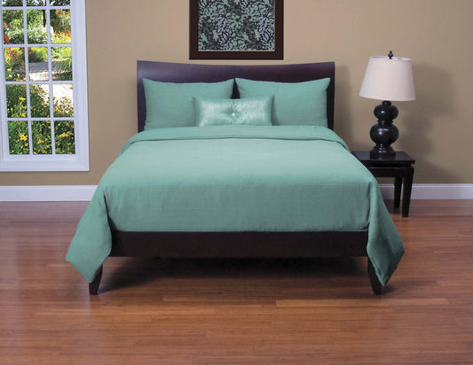 Belfast Teal 3 Piece Twin Duvet Cover Set|Ensemble de housse de couette Belfast 3 pièces turquoise pour lit simple|BELFTL3TW