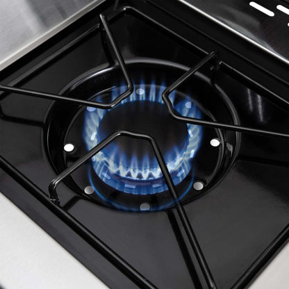 Gril à gaz naturel BaronMC 440 PRO noir de Broil King avec brûleur latéral - 875227