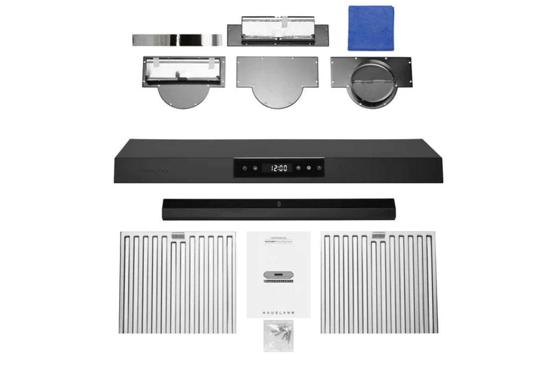 Hauslane 36 Under Cabinet Range Hood - UC-PS18BLK-36|Hotte de cuisinière sous l'armoire Hauslane de 36 po - UC-PS18BLK-36