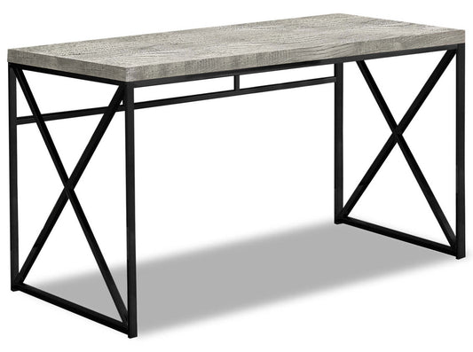 Bureau Brady 47,25 aspect bois récupéré - Gris|Bureau Brady de 47,25 po d'apparence bois recyclé - gris
