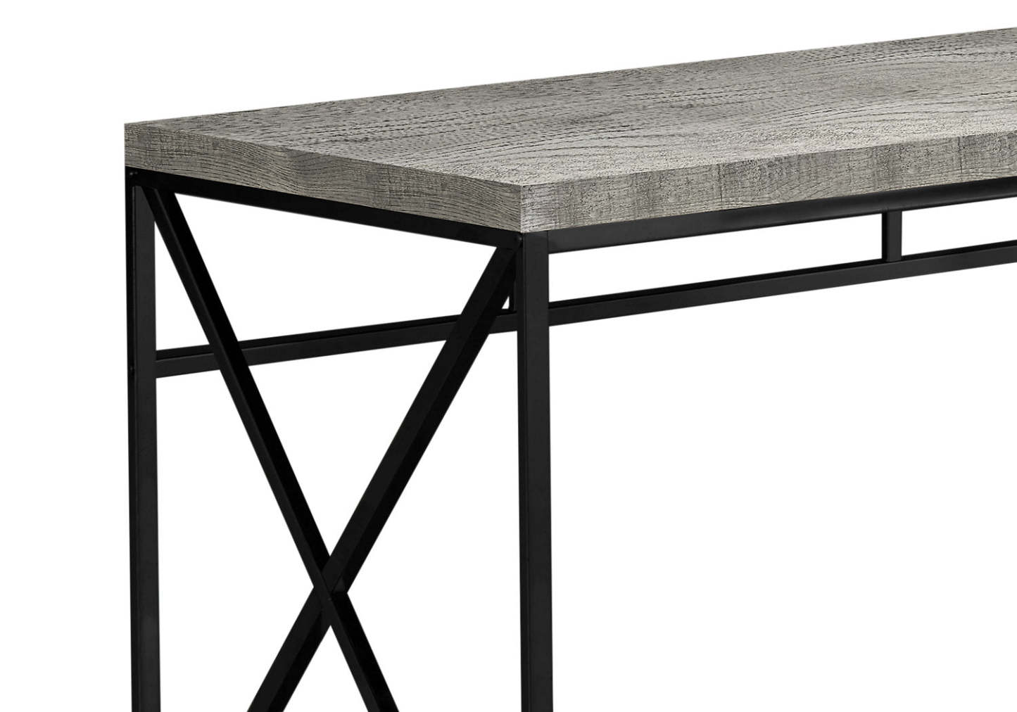 Bureau Brady 47,25 aspect bois récupéré - Gris|Bureau Brady de 47,25 po d'apparence bois recyclé - gris