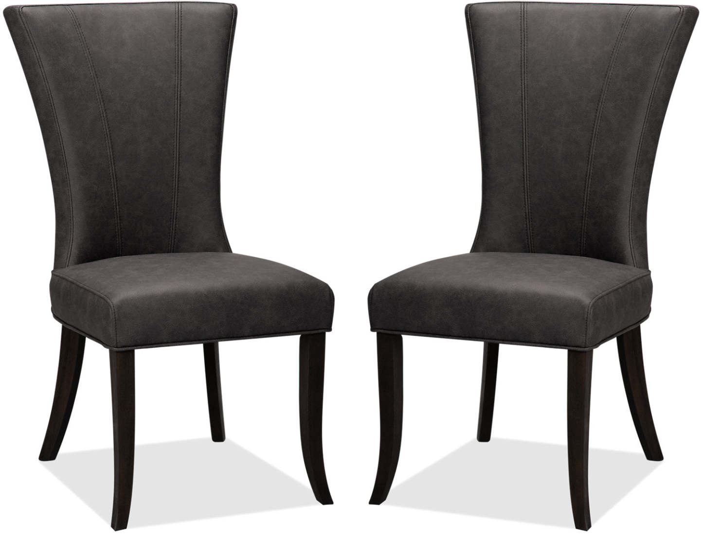 Bree Dining Chair, Set of 2 – Grey|Chaise de salle à manger Bree, ensemble de 2 – grise|BREEGDSP