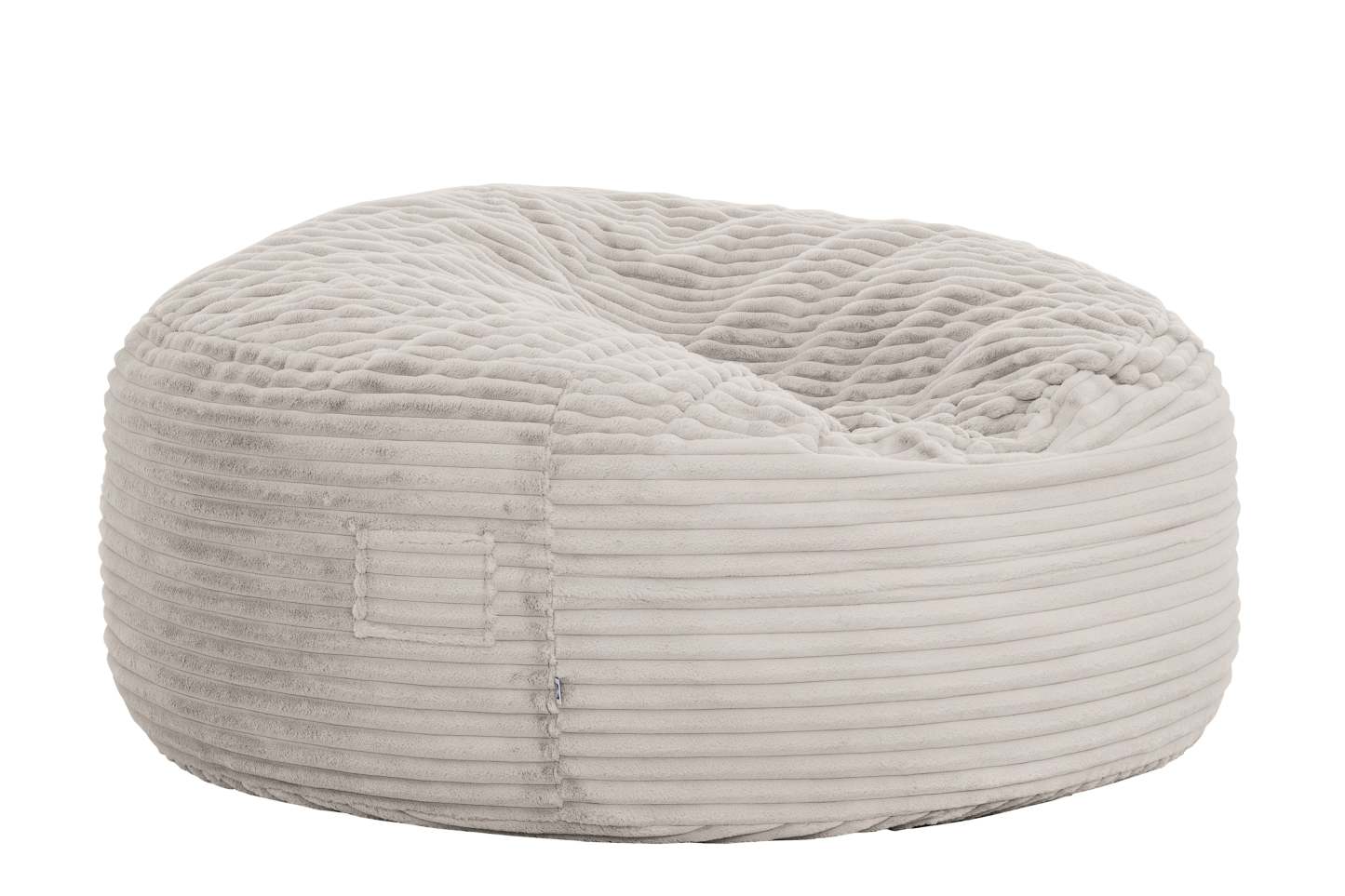 Sealy Bala Corduroy High Density Foam Bean Bag Chair - Taupe|Fauteuil poire Bala de Sealy en velours tricoté avec mousse à haute densité - taupe