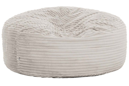 Sealy Bala Corduroy High Density Foam Bean Bag Chair - Taupe|Fauteuil poire Bala de Sealy en velours tricoté avec mousse à haute densité - taupe