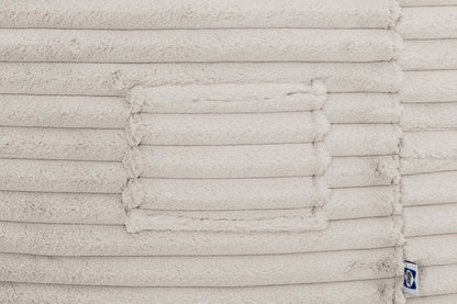 Sealy Bala Corduroy High Density Foam Bean Bag Chair - Taupe|Fauteuil poire Bala de Sealy en velours tricoté avec mousse à haute densité - taupe