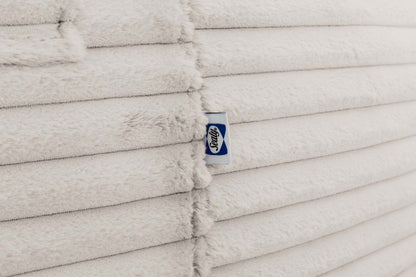 Sealy Bala Corduroy High Density Foam Bean Bag Chair - Taupe|Fauteuil poire Bala de Sealy en velours tricoté avec mousse à haute densité - taupe