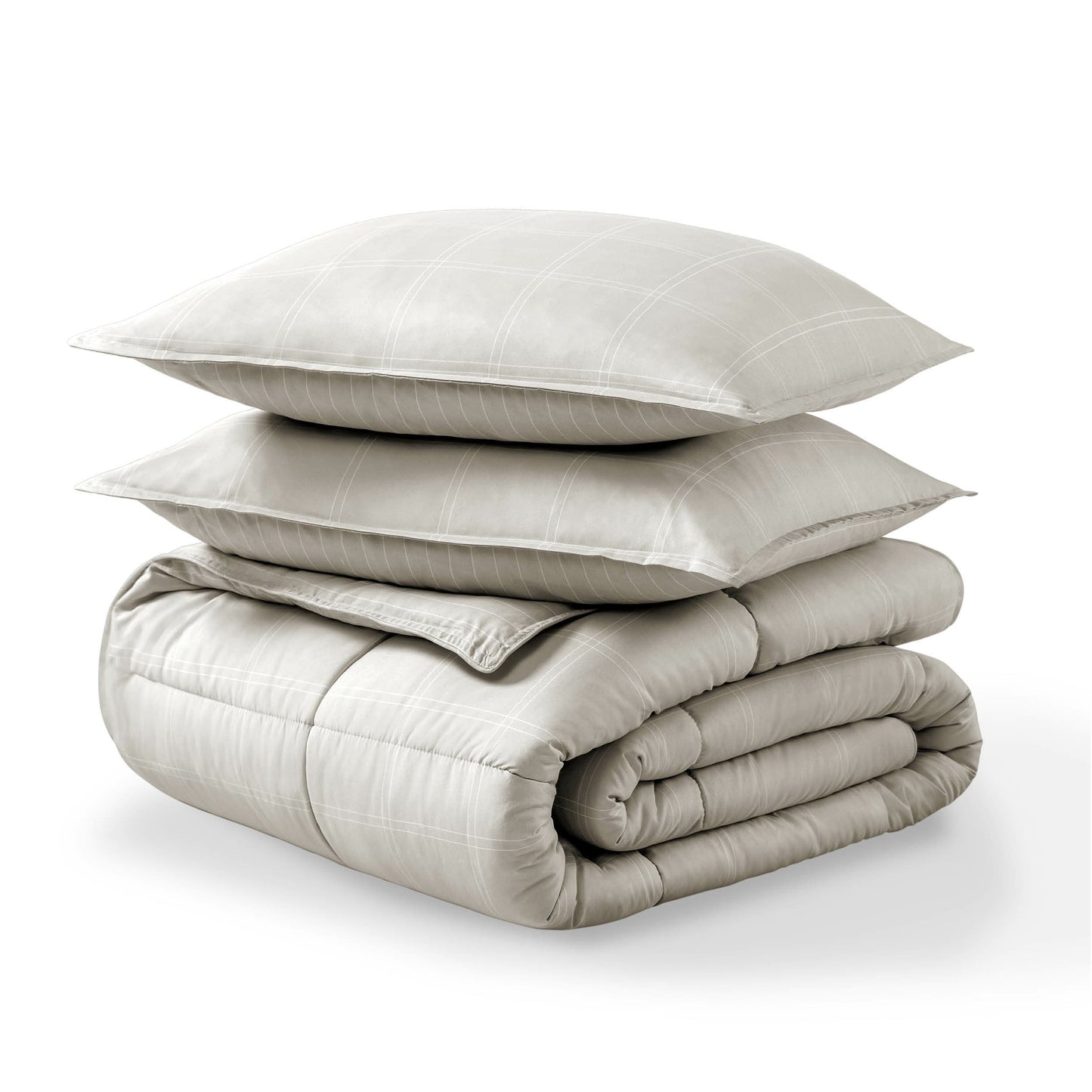 Ensemble de couette hypoallergénique Bare Home en duvet synthétique