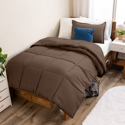 Ensemble de couette hypoallergénique Bare Home en duvet synthétique