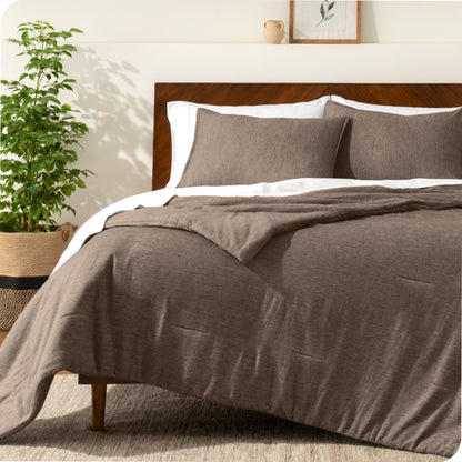 Ensemble de couette hypoallergénique Bare Home en duvet synthétique