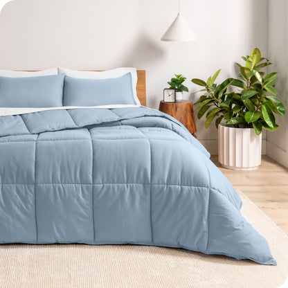 Ensemble de couette hypoallergénique Bare Home en duvet synthétique