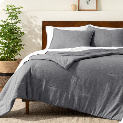Ensemble de couette hypoallergénique Bare Home en duvet synthétique