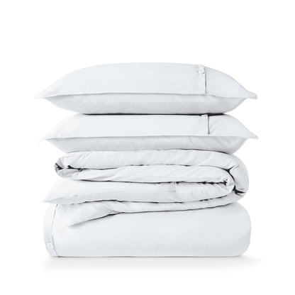 Parure de lit Bare Home en percale de coton biologique
