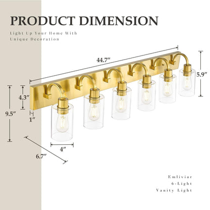 Applique murale de style ferme pour salle de bain