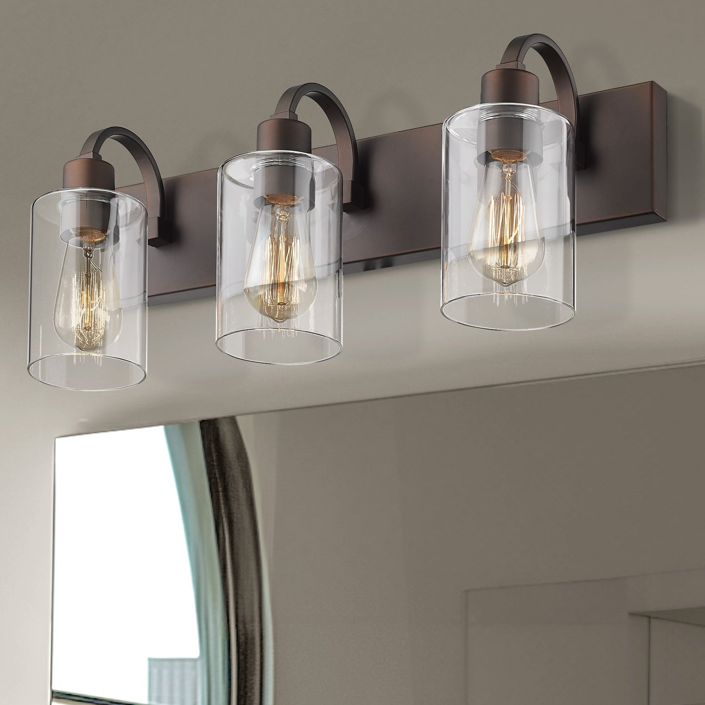 Applique murale de style ferme pour salle de bain