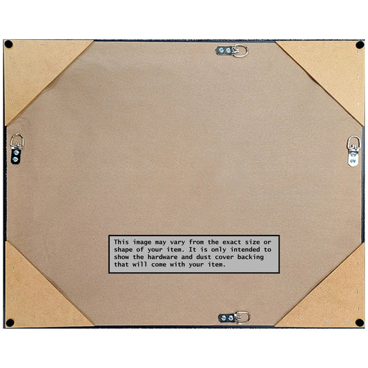 Miroir mural biseauté pour salle de bain - Cadre Trio en bronze huilé - Bronze huilé