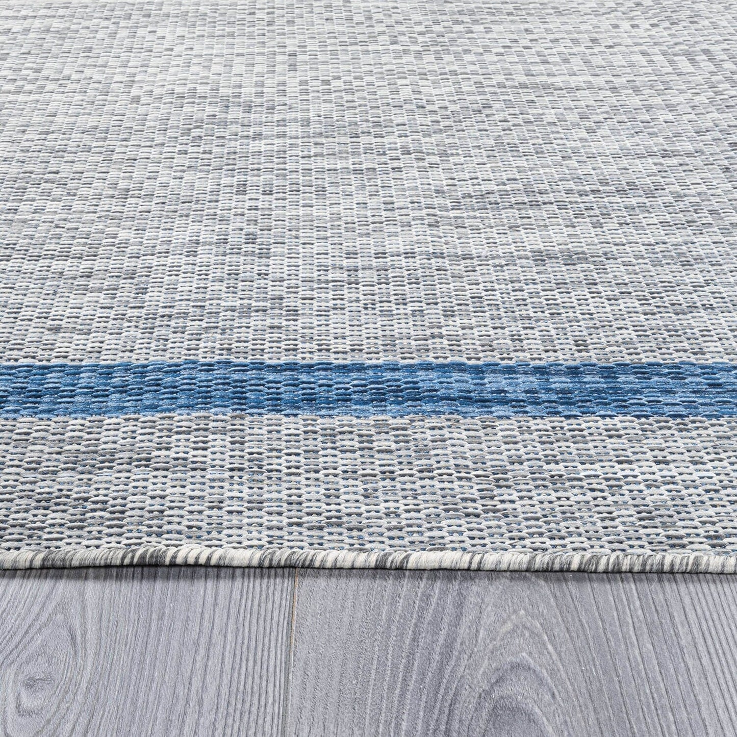 Tapis Beverly Rug moderne à bordures pour intérieur et extérieur, tapis d'extérieur pour patio, terrasse, porche