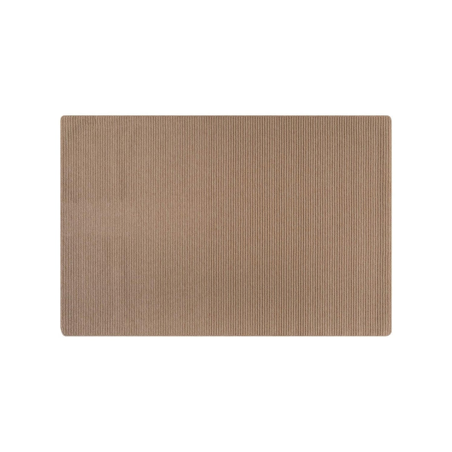 Tapis d'intérieur Beverly Rug uni, antidérapant, dos en caoutchouc, lavable