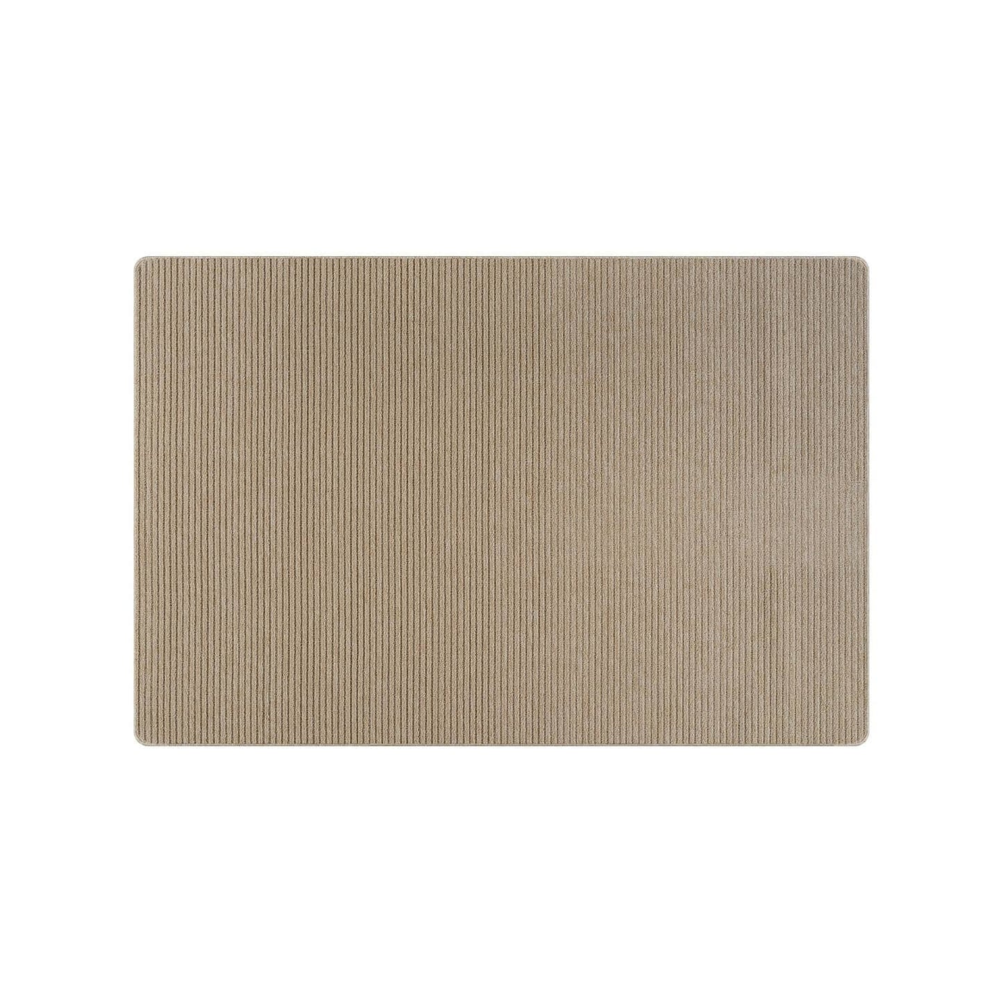 Tapis d'intérieur Beverly Rug uni, antidérapant, dos en caoutchouc, lavable