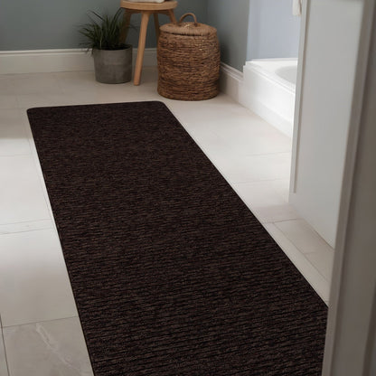 Tapis d'intérieur Beverly Rug uni, antidérapant, dos en caoutchouc, lavable