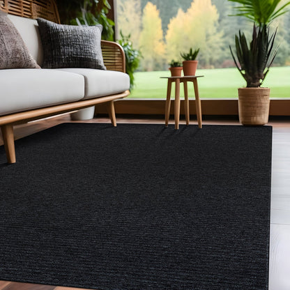 Tapis d'intérieur Beverly Rug uni, antidérapant, dos en caoutchouc, lavable