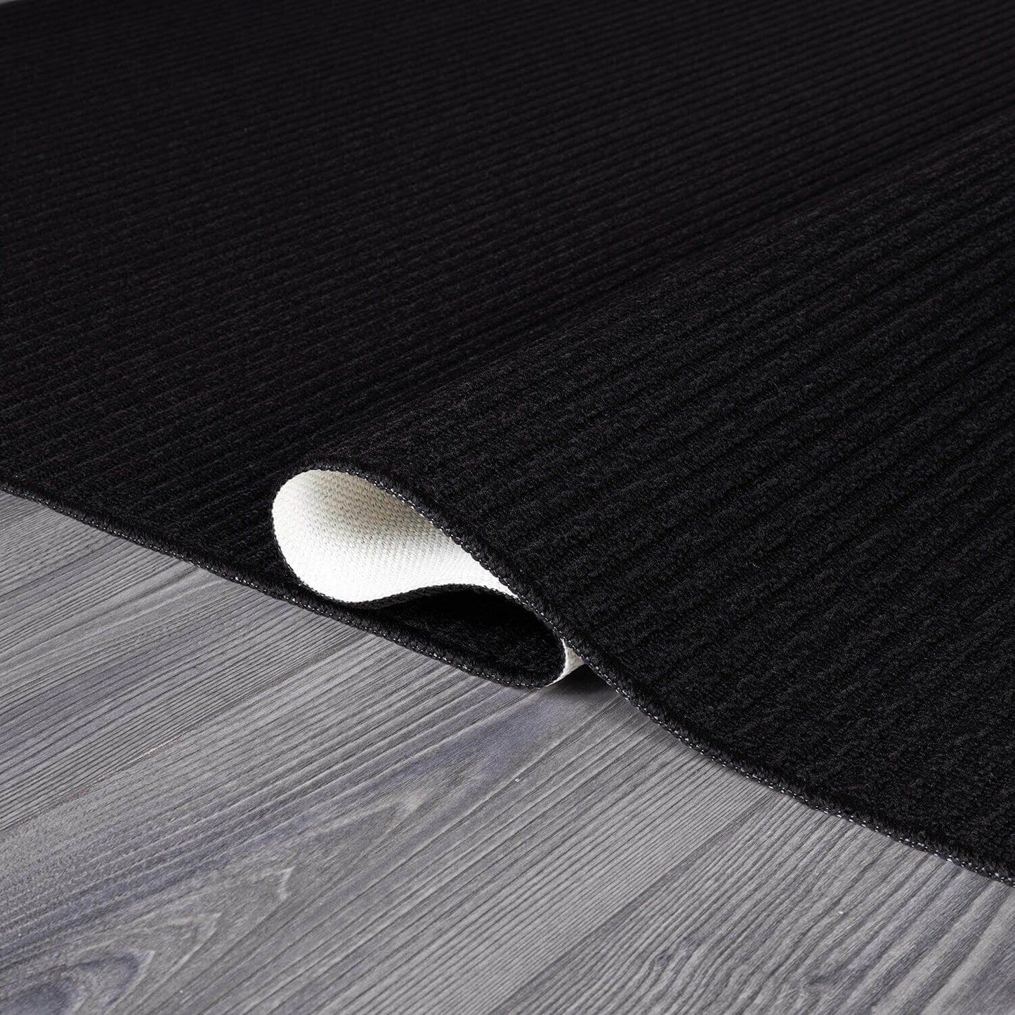 Tapis d'intérieur Beverly Rug uni, antidérapant, dos en caoutchouc, lavable