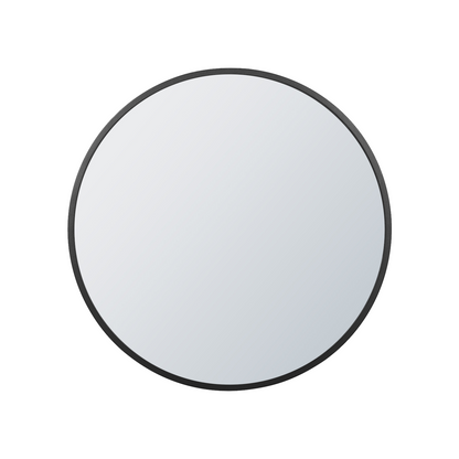 Arcus 36 X 36 Hand Crafted Round Mirror - Noir|Miroir rond Arcus 36 po x 36 po fabriqué à la main - noir