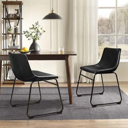 Tabourets de bar Bossin 18/26/30 pouces, tabourets de bar hauteur comptoir avec dossier, tabourets modernes en cuir PU, chaise de salle à manger avec repose-pieds