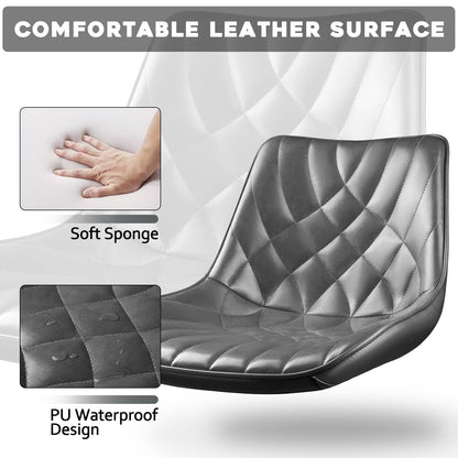 Tabourets de bar pivotants et réglables Bossin avec dossier – Hauteur comptoir