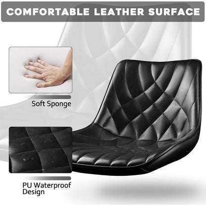 Tabourets de bar pivotants et réglables Bossin avec dossier – Hauteur comptoir