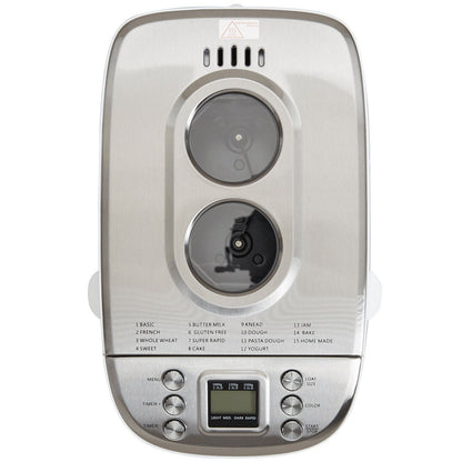 Machine à pain avec programme sans gluten, cuisson du pain complet, numérique, programmable