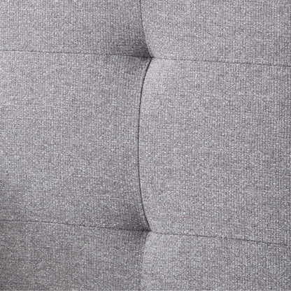 Tête de lit capitonnée réglable Brookside Kaylee, motif carré et losange