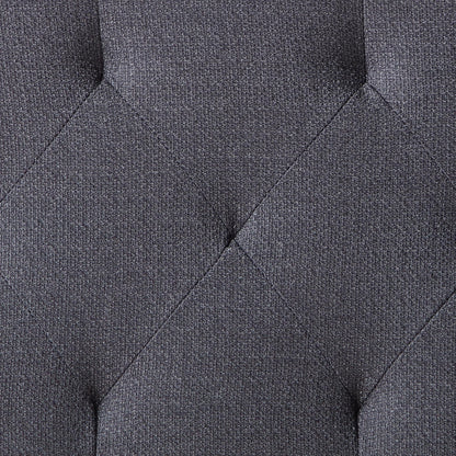 Tête de lit capitonnée réglable Brookside Kaylee, motif carré et losange