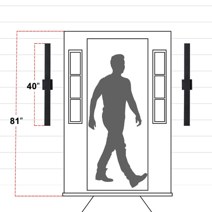 Applique murale extérieure LED en aluminium noir mat à 2 lumières C Cattleya