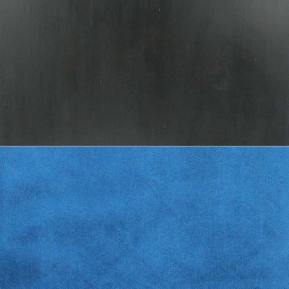 Chaise de salle à manger Cami avec tissu en velours - Bleu | Chaise de salle à manger Cami en tissu de velours - bleue