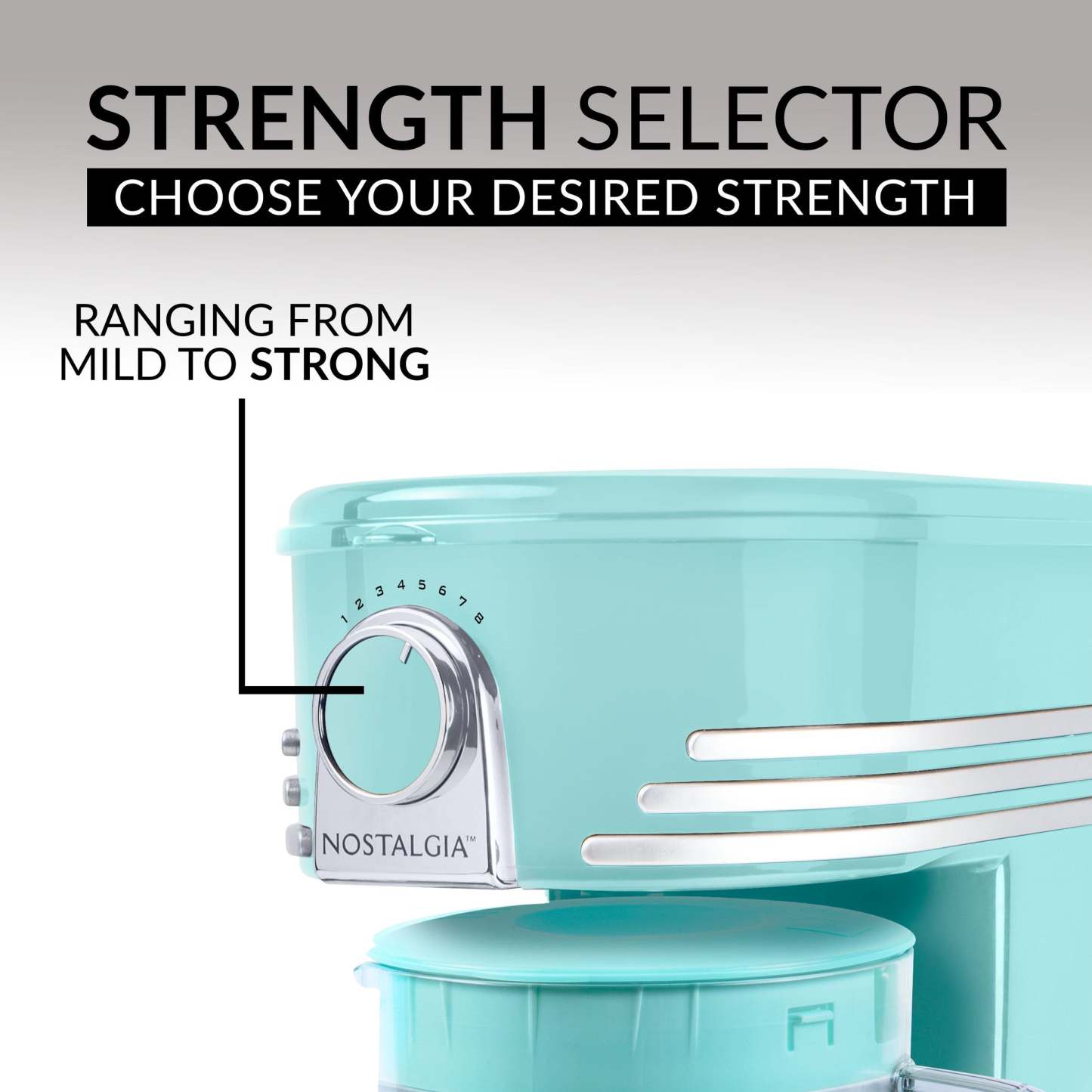 Nostalgia Café Ice Système d'infusion de café et de thé glacé de 3 pintes - CIT3PLSAQ|Machine à thé et à café glacés Café Ice de 3 pintes de Nostalgia - CIT3PLSAQ|D64H0WG6