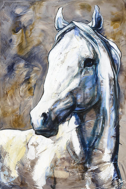 Lily Of The Valley Giant Art 72x48 Wall Art|Œuvre d’art murale Giant Art « Lily Of The Valley » 72 x 48