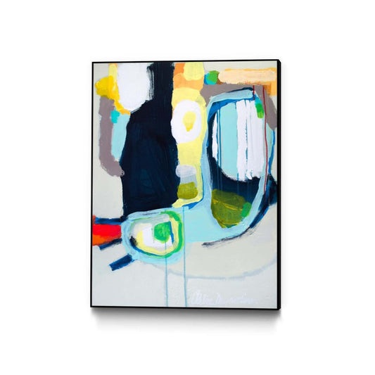 Old Tricks Canvas Framed Black 24x32 Wall Art|Œuvre d'art murale sur toile encadrée noire « Old Tricks » 24 x 32