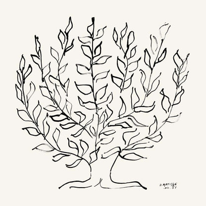 L'arbre Platane Giant Art 72x72 Wall Art|Œuvre d'art murale Giant Art « L'arbre Platane » 72 x 72