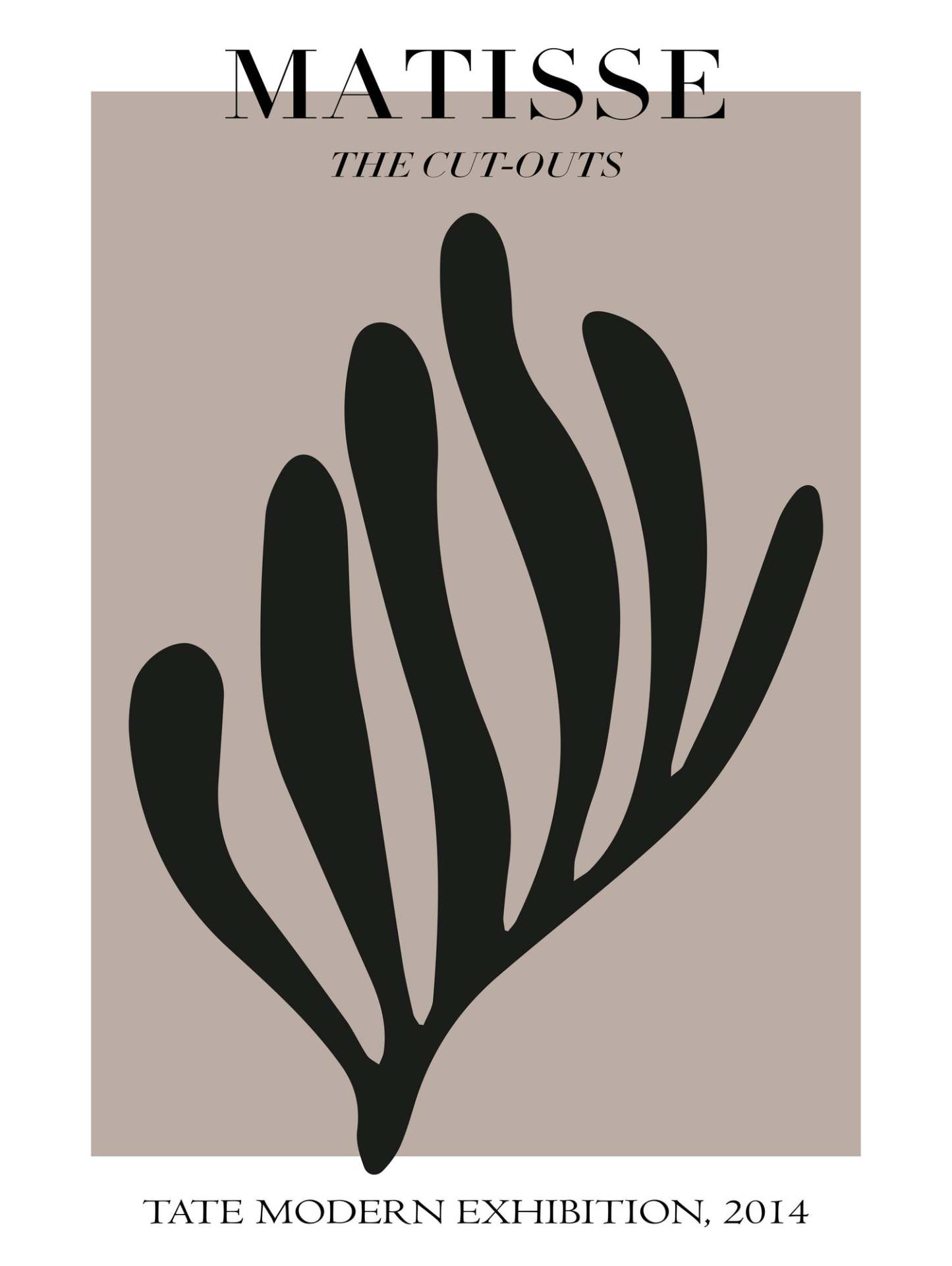 Forme Grège Giant Art 72x54 Wall Art|Œuvre d'art murale Giant Art « Forme Grège » 72 x 54