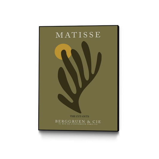 Cut Outs I Canvas Framed Black 30x40 Wall Art|Œuvre d'art murale sur toile encadrée noire « Cut Outs I » 30 x 40