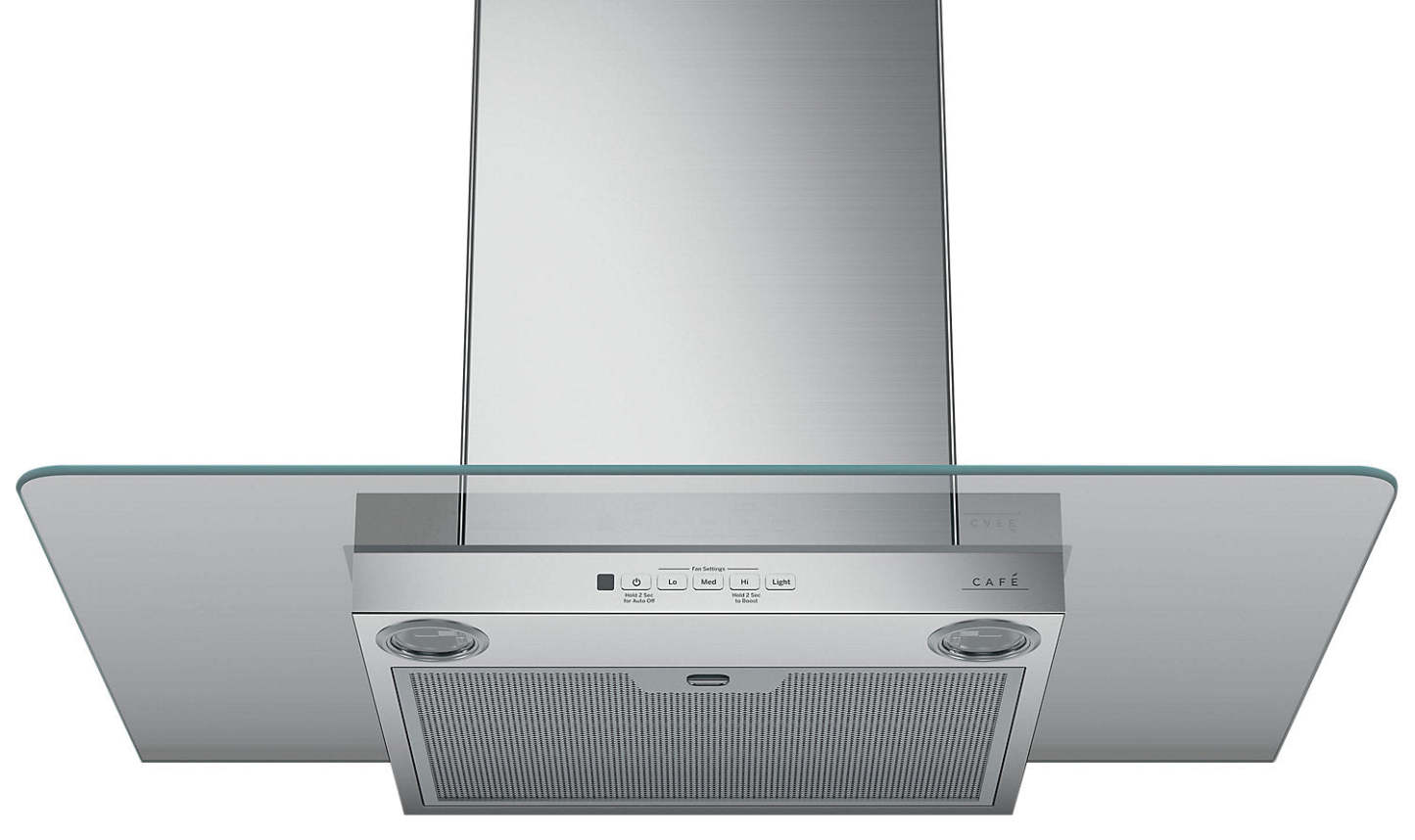 Café 30 Hotte de cuisinière murale à pavillon en verre - CVW73012MSS|Hotte de cuisinière murale à pavillon Café de 30 po en verre - CVW73012MSS|CVW7301S