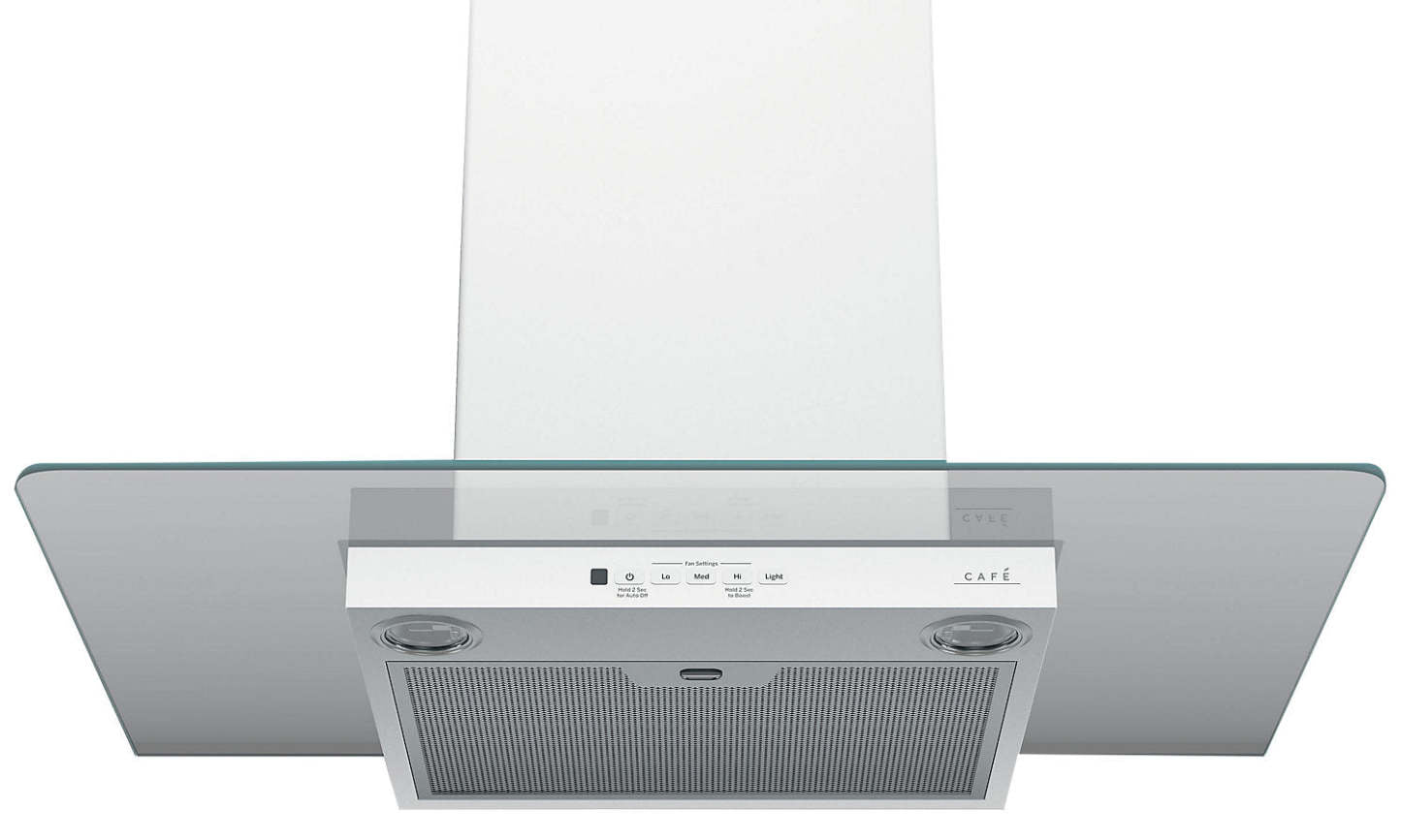 Café 30 Hotte de cuisinière murale à pavillon en verre - CVW73014MWM|CVW7301W