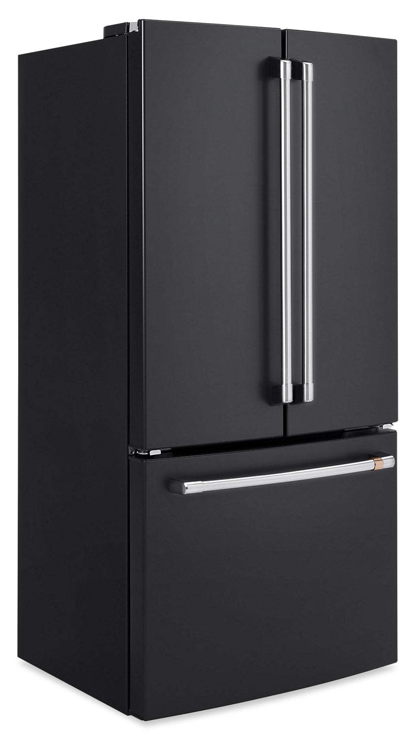 Réfrigérateur Café de 33 18,6 pi³ à portes françaises - noir mat - CWE19SP3ND1 | Cafe 33 18.6 Cu. Ft. French-Door Refrigerator - Matte Black - CWE19SP3ND1