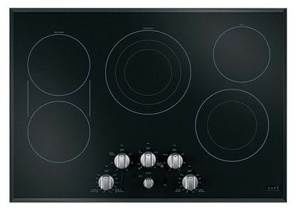 Café 5 pièces Electric Cooktop Stainless Steel Knobs - CXCE1HKPMSS|Boutons acier inoxydable brossé pour surface de cuisson électrique 5 pièces Café - CXCE1HKPMSS|CXCE1HSS