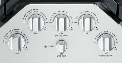 Boutons en acier inoxydable brossé pour table de cuisson à gaz Café 5 pièces - CXCG1K0PMSS|Boutons en acier inoxydable brossé pour surface de cuisson à gaz 5 pièces Café - CXCG1K0PMSS|CXCG1KSS