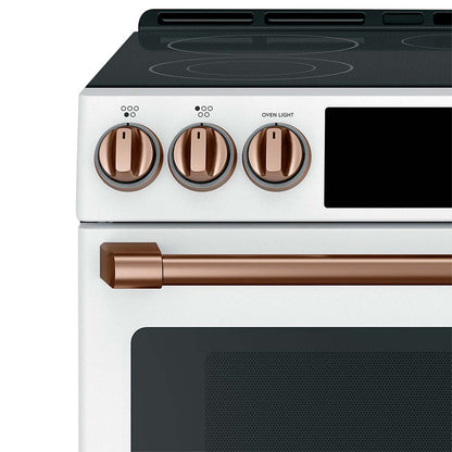 Ensemble de poignées et de boutons en cuivre brossé pour cuisinière électrique Café - CXFCEHKPMCU|Ensemble de poignées et de boutons en cuivre brossé pour cuisinière électrique Café – CXFCEHKPMCU|CXFCEHCU