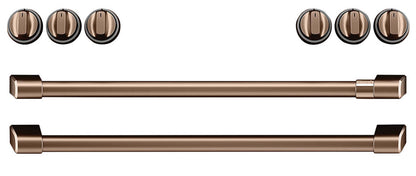 Ensemble de poignées et de boutons en cuivre brossé pour cuisinière électrique Café - CXFCEHKPMCU|Ensemble de poignées et de boutons en cuivre brossé pour cuisinière électrique Café – CXFCEHKPMCU|CXFCEHCU