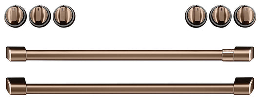 Ensemble de poignées et de boutons en cuivre brossé pour cuisinière électrique Café - CXFCEHKPMCU|Ensemble de poignées et de boutons en cuivre brossé pour cuisinière électrique Café – CXFCEHKPMCU|CXFCEHCU