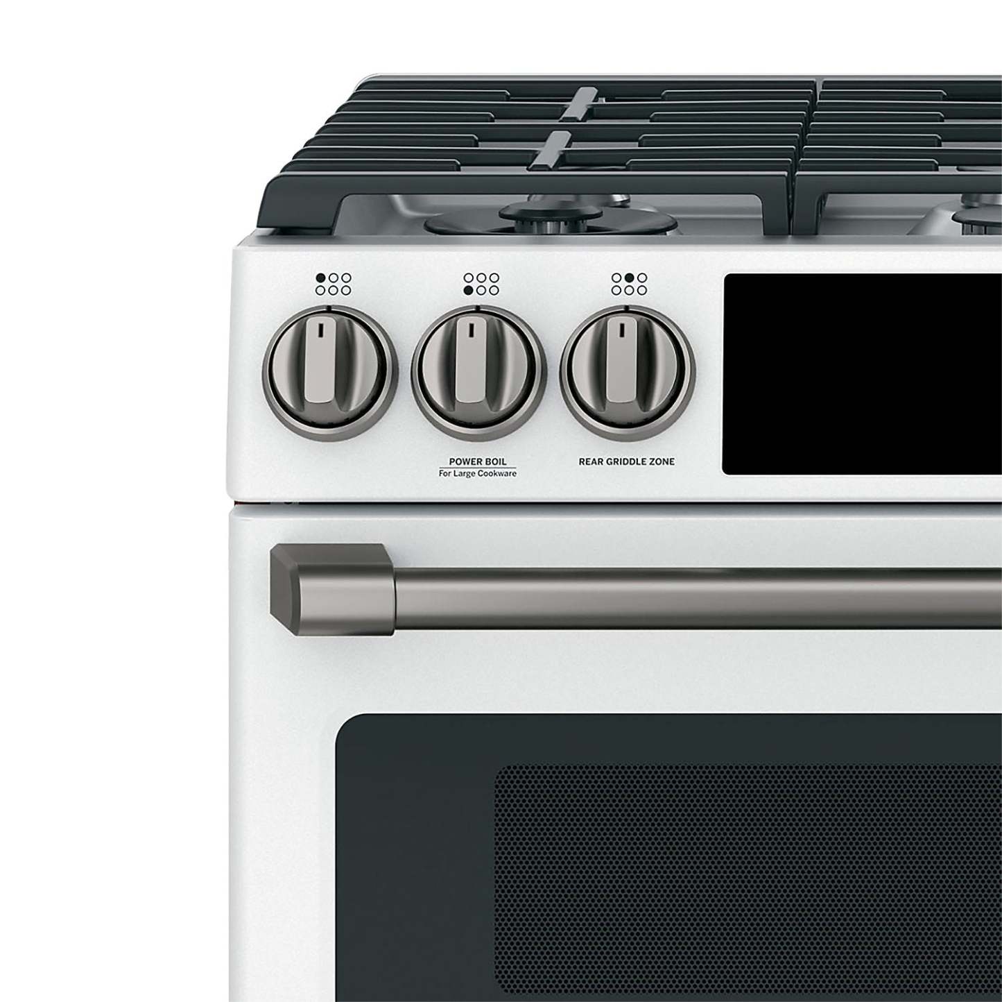 Café Ensemble de poignées et de boutons noir brossé pour cuisinière à gaz - CXFCGHKPMBT|CXFCGHBT